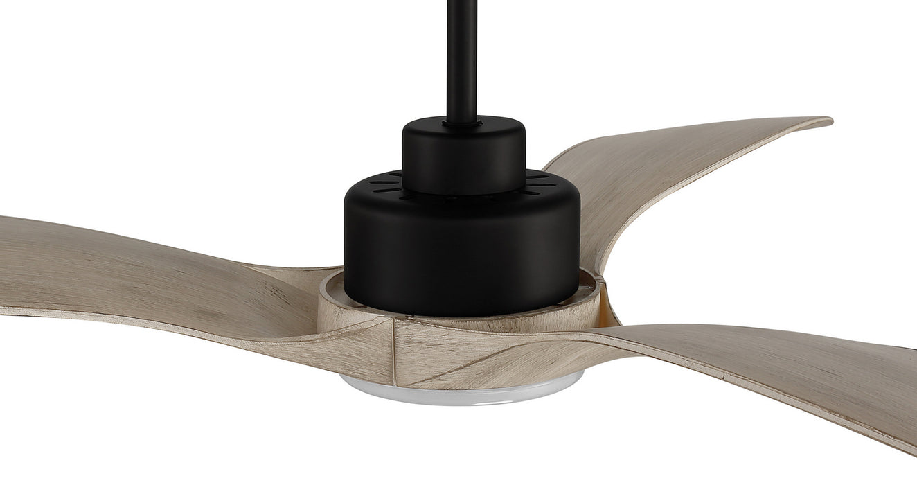 Craftmade MES60FB3 60"Ceiling Fan, Flat Black