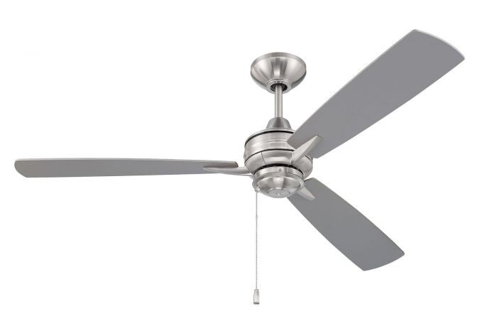 Craftmade MOT52BNK3 52"Ceiling Fan, Brushed Polished Nickel