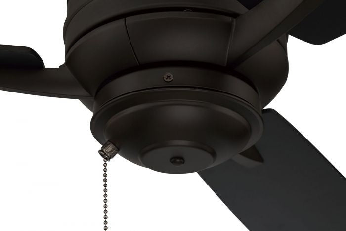 Craftmade MOT52FB3 52"Ceiling Fan, Flat Black