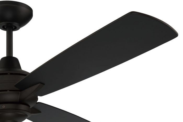 Craftmade MOT52FB3 52"Ceiling Fan, Flat Black