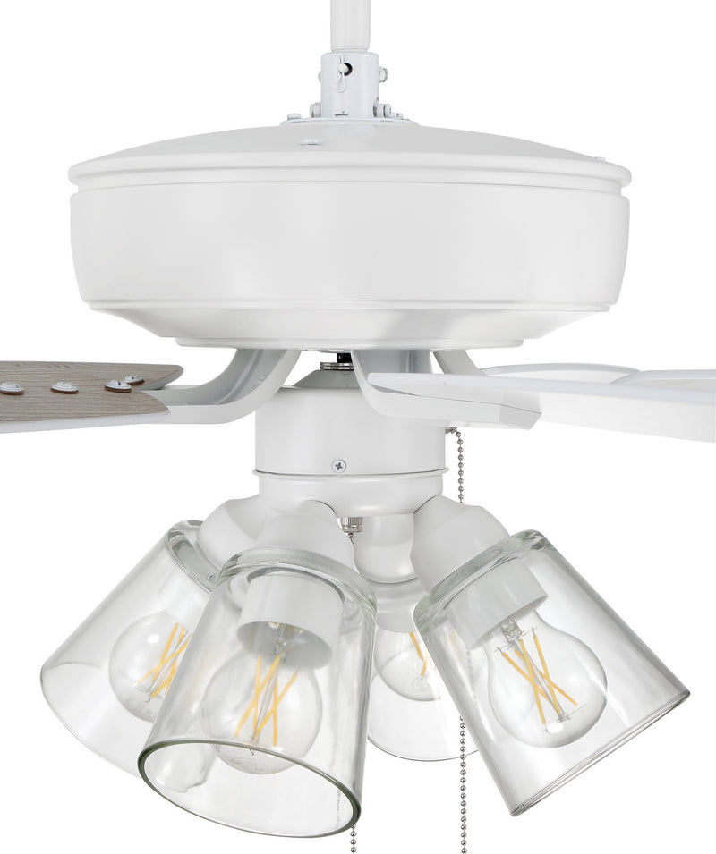 Craftmade P104W5-52WWOK 52"Ceiling Fan, White