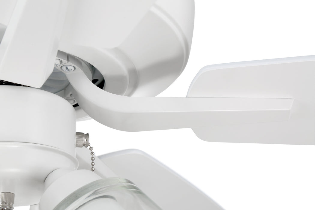 Craftmade P104W5-52WWOK 52"Ceiling Fan, White