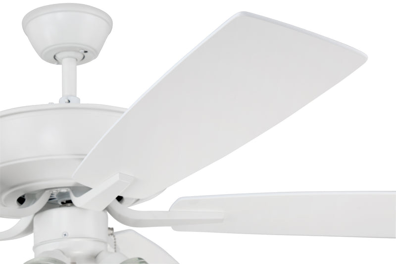 Craftmade P104W5-52WWOK 52"Ceiling Fan, White