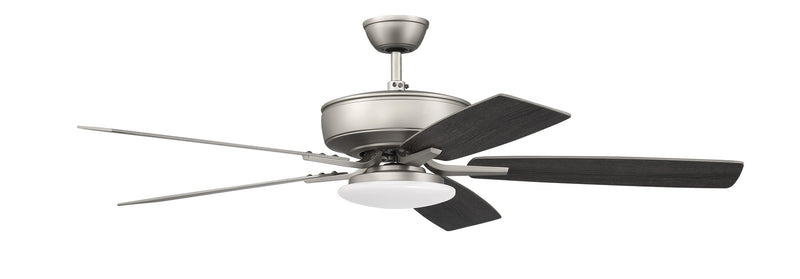 Craftmade P112BN5-52BNGW 52"Ceiling Fan, Brushed Nickel