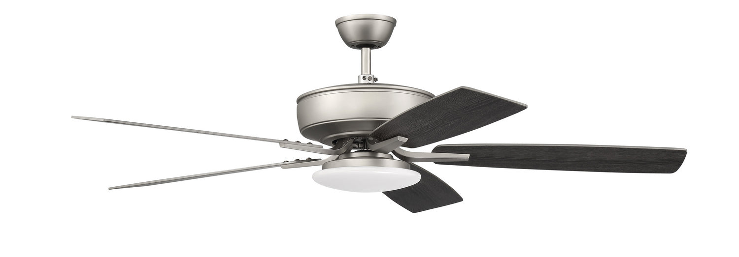 Craftmade P112BN5-52BNGW 52"Ceiling Fan, Brushed Nickel