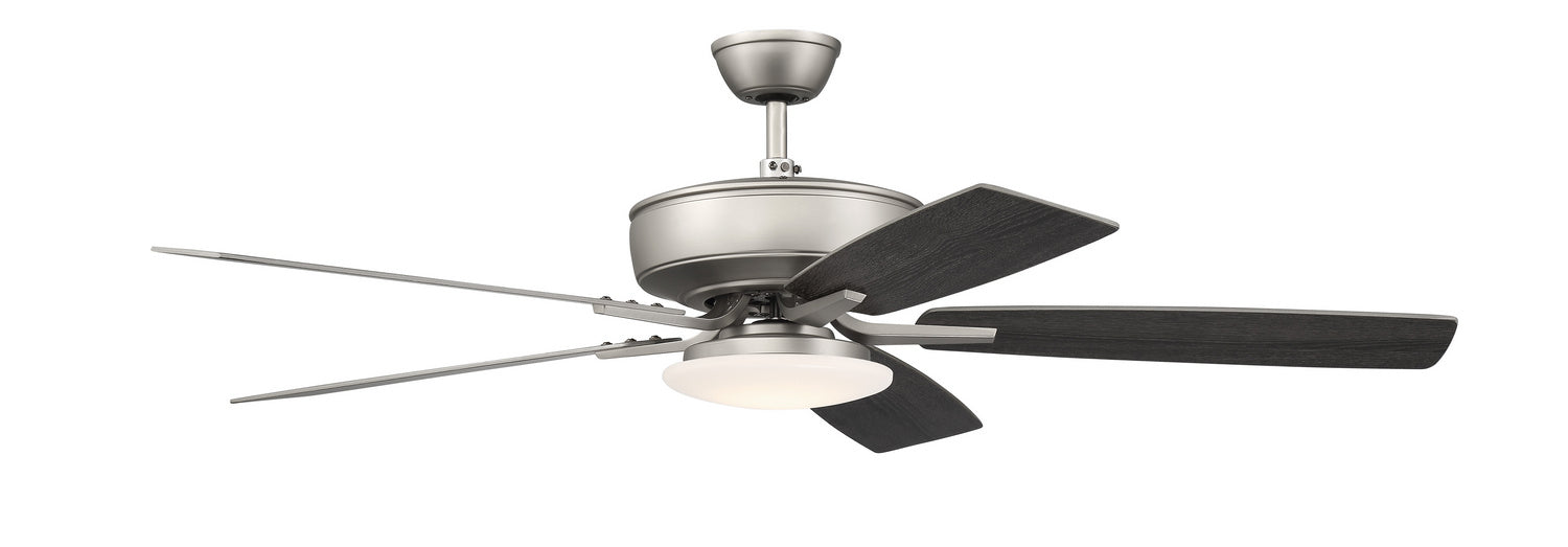 Craftmade P112BN5-52BNGW 52"Ceiling Fan, Brushed Nickel