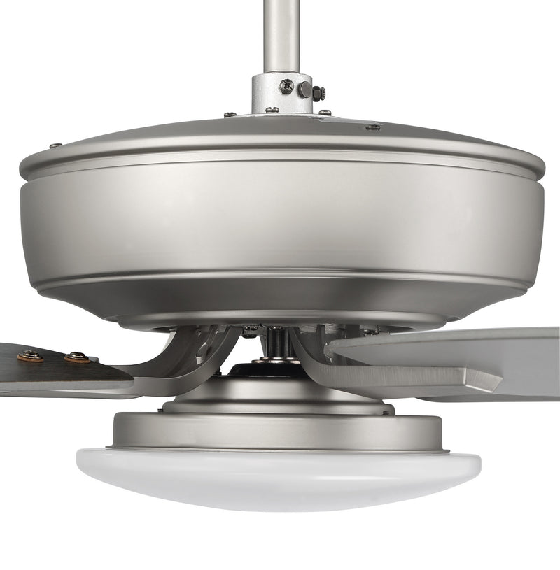 Craftmade P112BN5-52BNGW 52"Ceiling Fan, Brushed Nickel