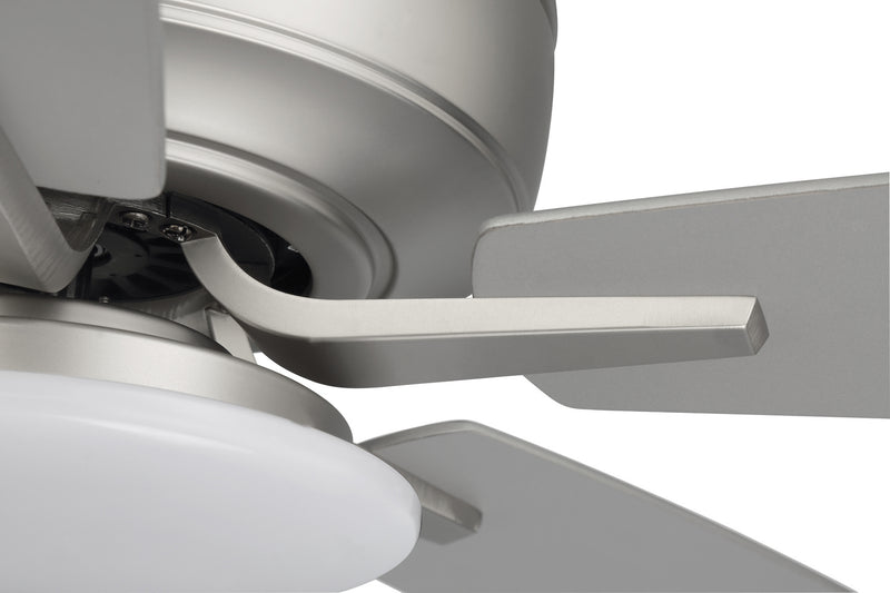 Craftmade P112BN5-52BNGW 52"Ceiling Fan, Brushed Nickel
