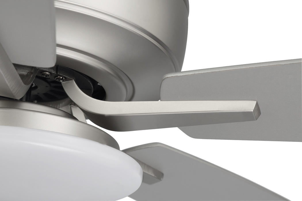 Craftmade P112BN5-52BNGW 52"Ceiling Fan, Brushed Nickel