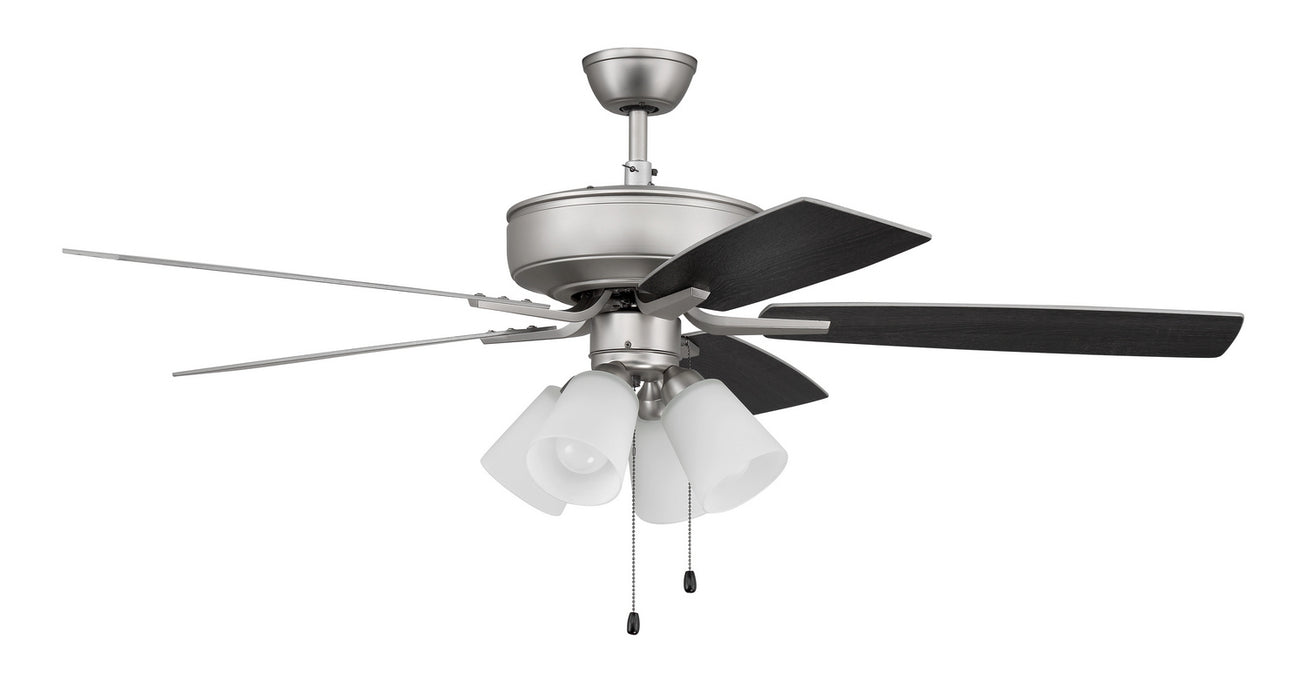 Craftmade P114BN5-52BNGW 52"Ceiling Fan, Brushed Nickel