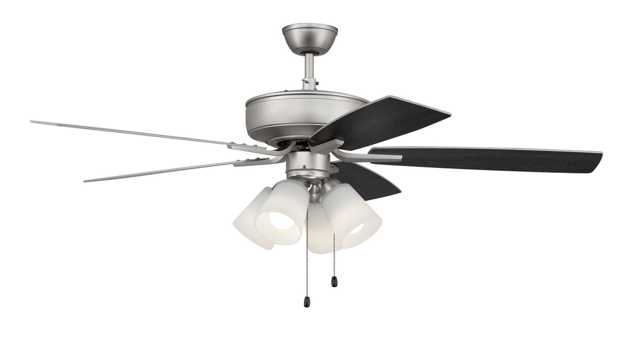 Craftmade P114BN5-52BNGW 52"Ceiling Fan, Brushed Nickel