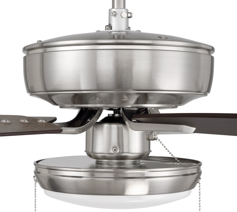 Craftmade P119BNK5-52DWGWN 52"Ceiling Fan, Brushed Polished Nickel