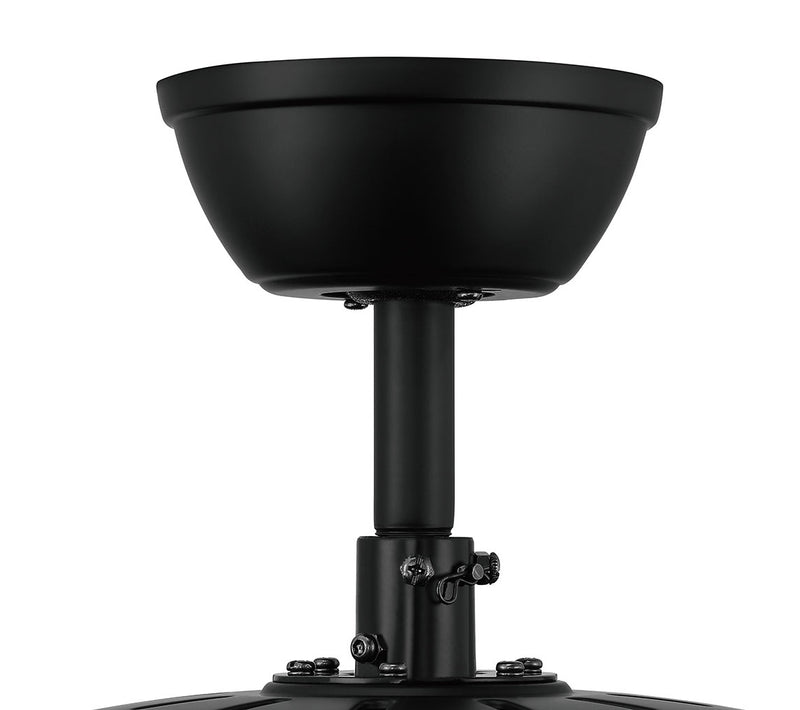 Craftmade P119FB5-52FBGW 52"Ceiling Fan, Flat Black