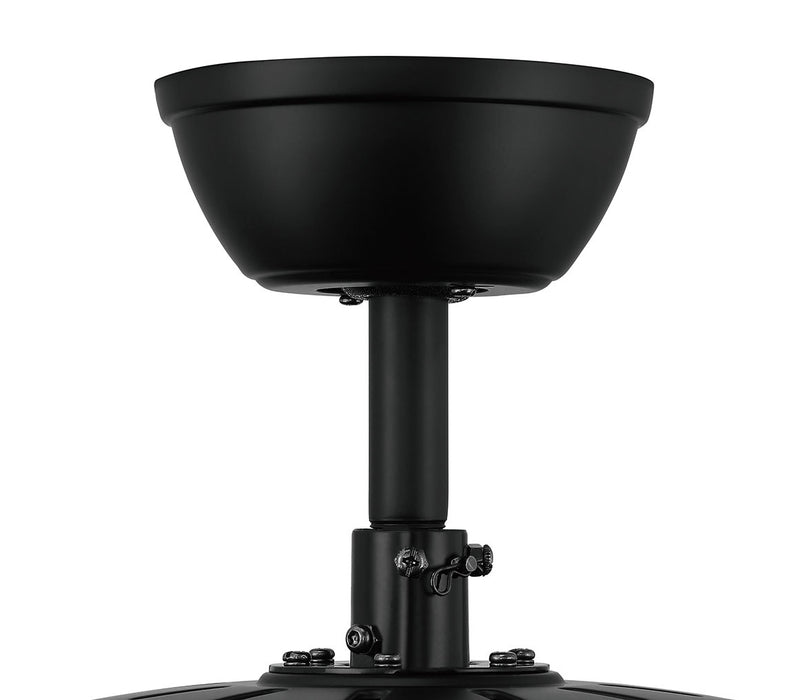 Craftmade P119FB5-52FBGW 52"Ceiling Fan, Flat Black