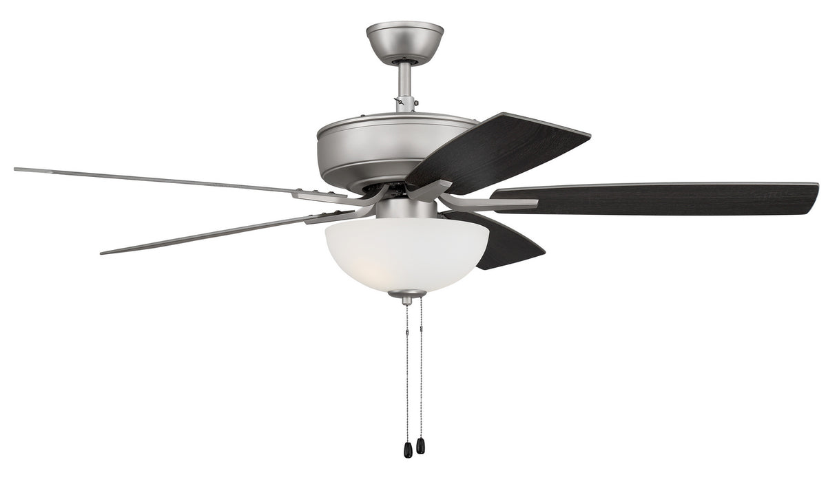 Craftmade P211BN5-52BNGW 52"Ceiling Fan, Brushed Nickel