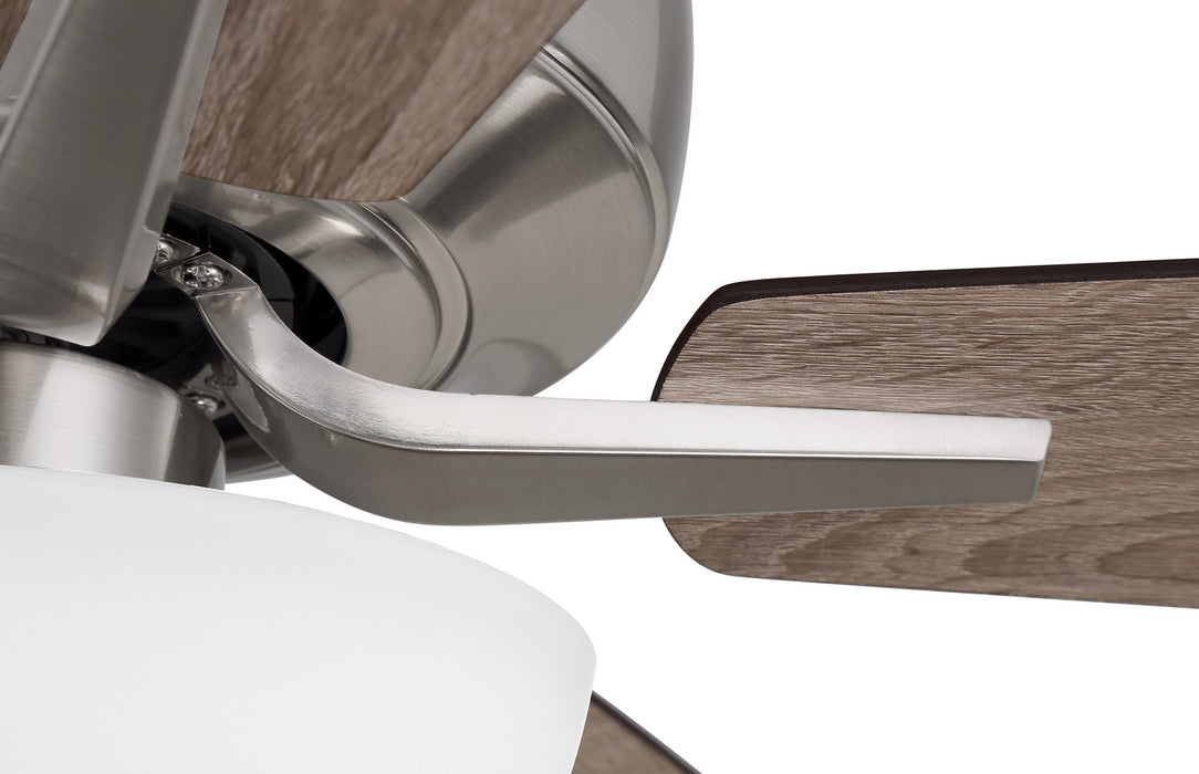 Craftmade P211BNK5-52DWGWN 52"Ceiling Fan, Brushed Polished Nickel