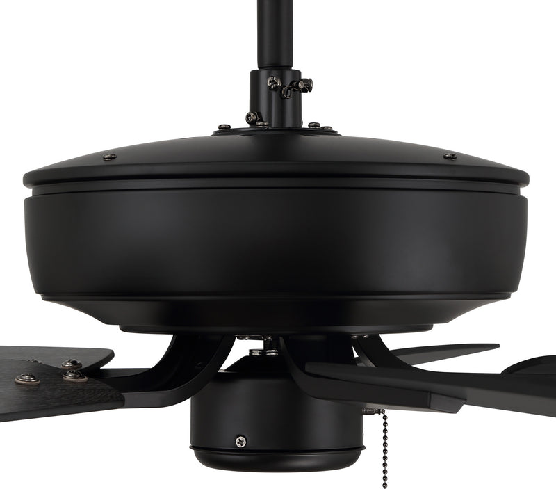 Craftmade P52FB5-52FBGW 52"Ceiling Fan, Flat Black