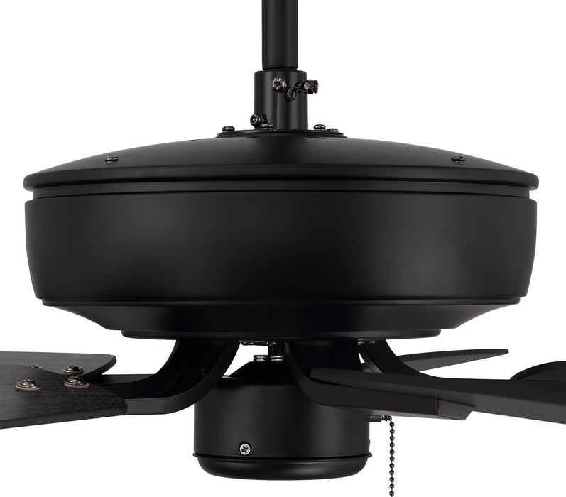 Craftmade P52FB5-52FBGW 52"Ceiling Fan, Flat Black