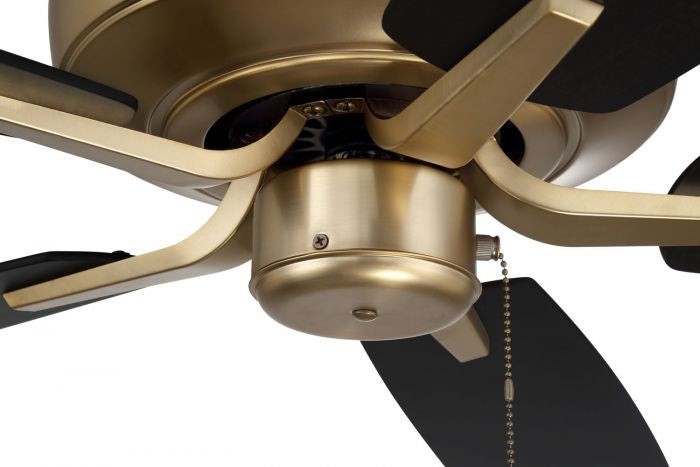 Craftmade P52SB5-52BWNFB 52"Ceiling Fan, Satin Brass