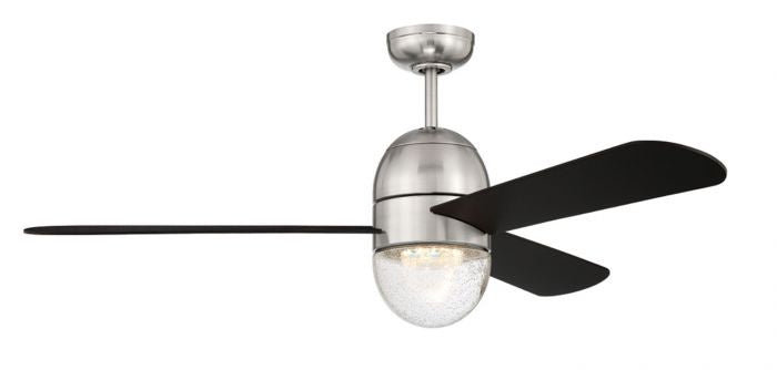 Craftmade PIL52BNK3 52"Ceiling Fan, Brushed Polished Nickel