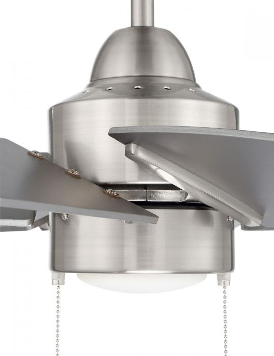 Craftmade PPT24BNK6 24"Ceiling Fan, Brushed Polished Nickel