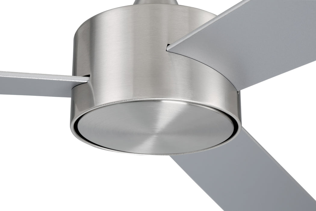 Craftmade PRV52BNK3 52"Ceiling Fan, Brushed Polished Nickel