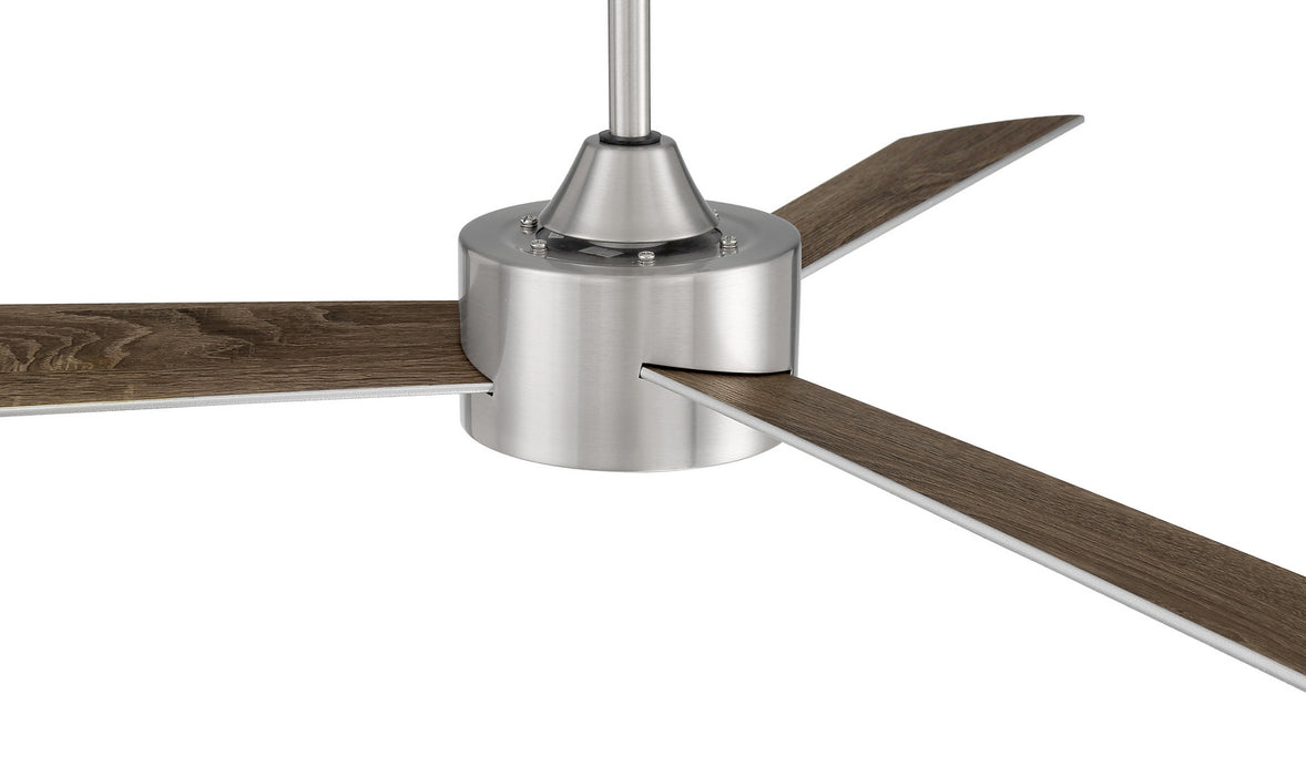 Craftmade PRV52BNK3 52"Ceiling Fan, Brushed Polished Nickel