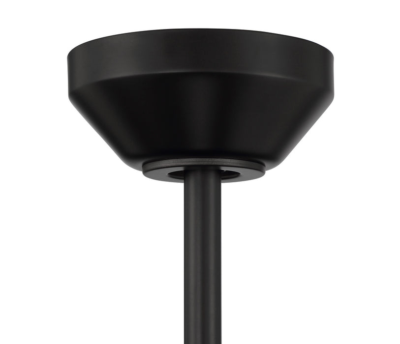 Craftmade PRV52FB3 52"Ceiling Fan, Flat Black