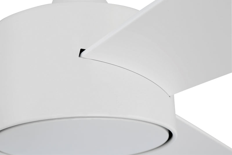 Craftmade PRV52MWW3 52"Ceiling Fan, Matte White