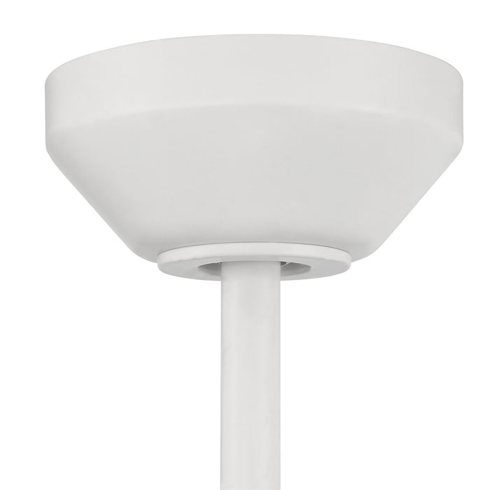 Craftmade PRV52MWW3 52"Ceiling Fan, Matte White