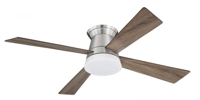 Craftmade REV52BNK4 52"Ceiling Fan, Brushed Polished Nickel