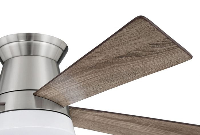 Craftmade REV52BNK4 52"Ceiling Fan, Brushed Polished Nickel