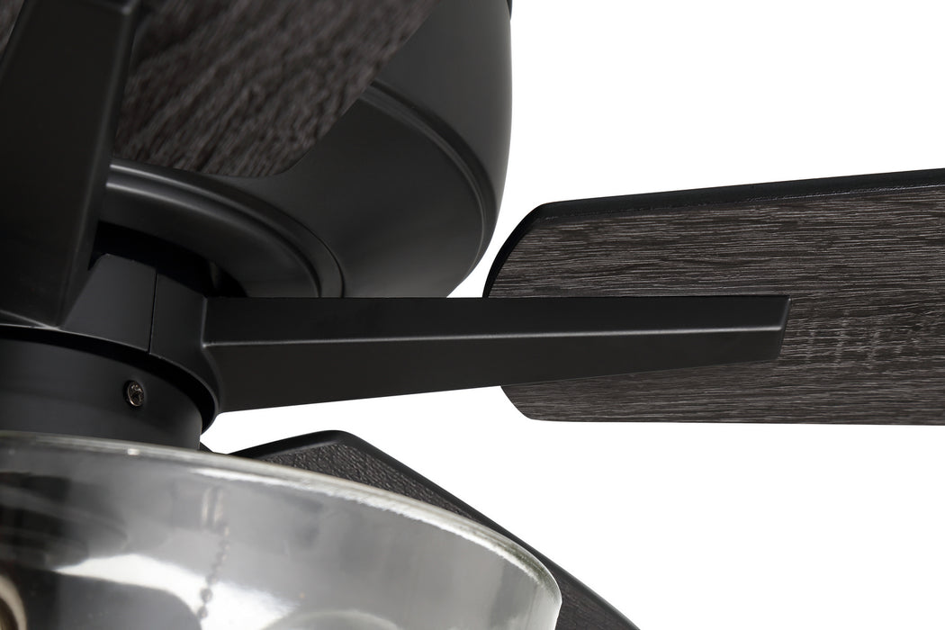 Craftmade S101FB5-60FBGW 60"Ceiling Fan, Flat Black