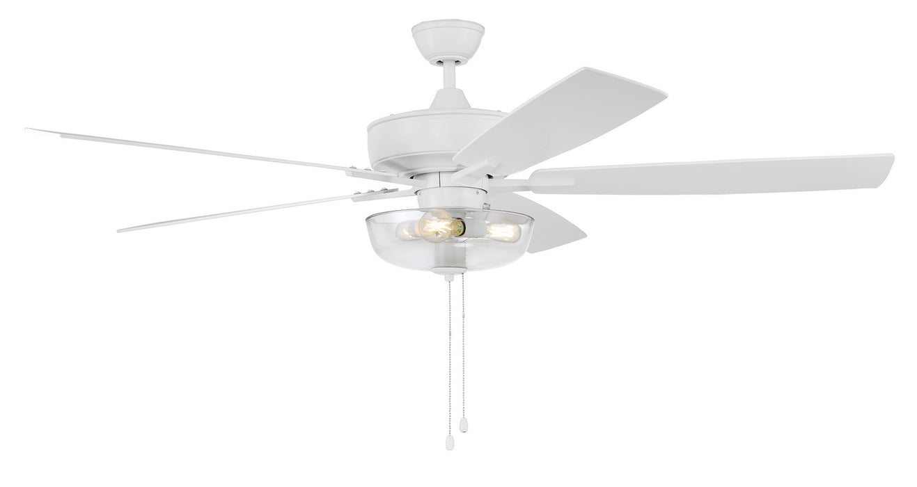 Craftmade S101W5-60WWOK 60"Ceiling Fan, White