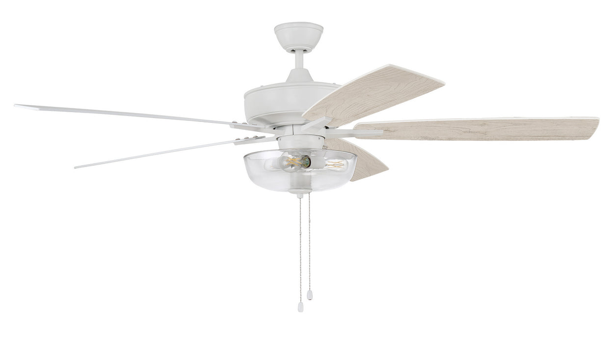 Craftmade S101W5-60WWOK 60"Ceiling Fan, White