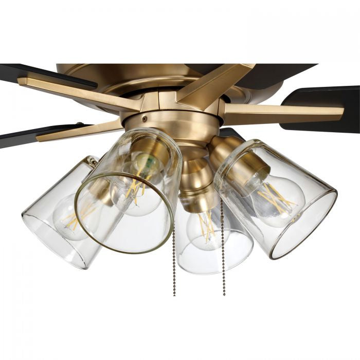 Craftmade S104SB5-60BWNFB 60"Ceiling Fan, Satin Brass