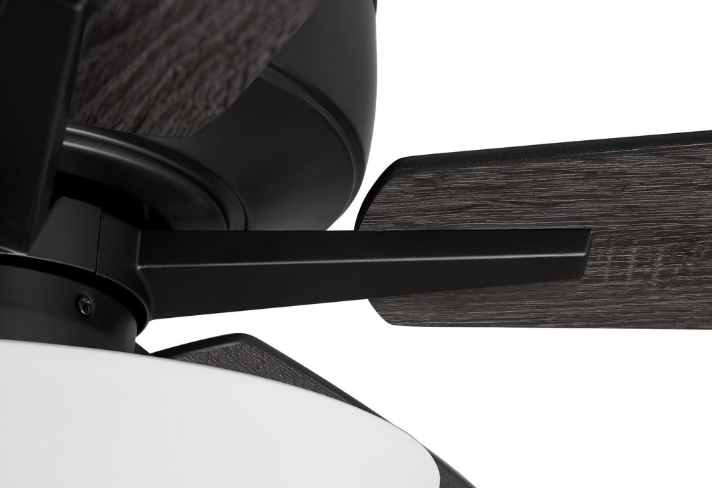 Craftmade S111FB5-60FBGW 60"Ceiling Fan, Flat Black