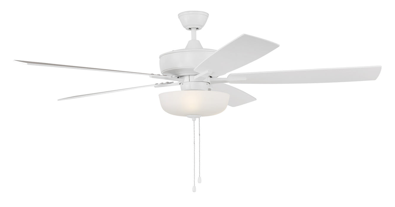Craftmade S111W5-60WWOK 60"Ceiling Fan, White