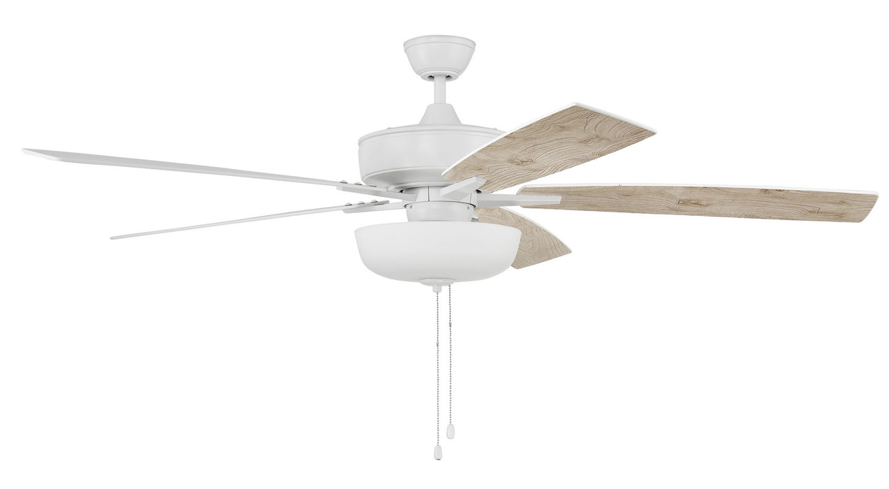 Craftmade S111W5-60WWOK 60"Ceiling Fan, White