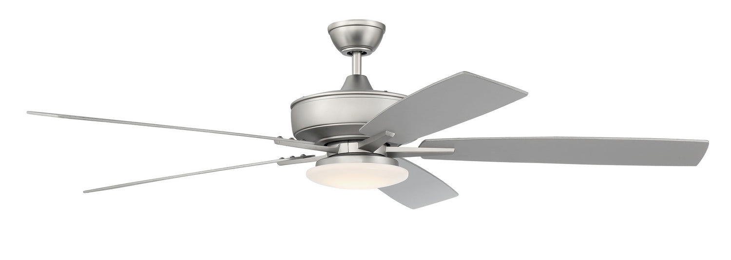 Craftmade S112BN5-60BNGW 60"Ceiling Fan, Brushed Nickel