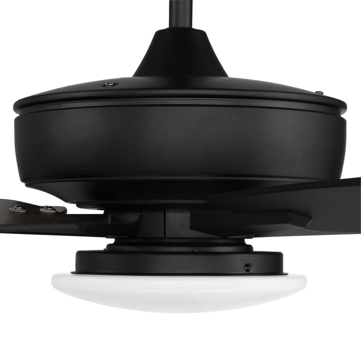 Craftmade S112FB5-60FBGW 60"Ceiling Fan, Flat Black