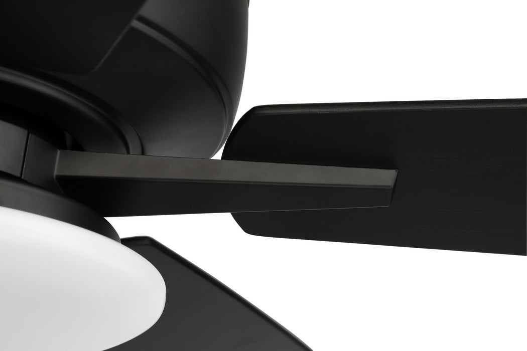 Craftmade S112FB5-60FBGW 60"Ceiling Fan, Flat Black