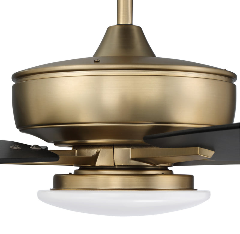 Craftmade S112SB5-60BWNFB 60"Ceiling Fan, Satin Brass