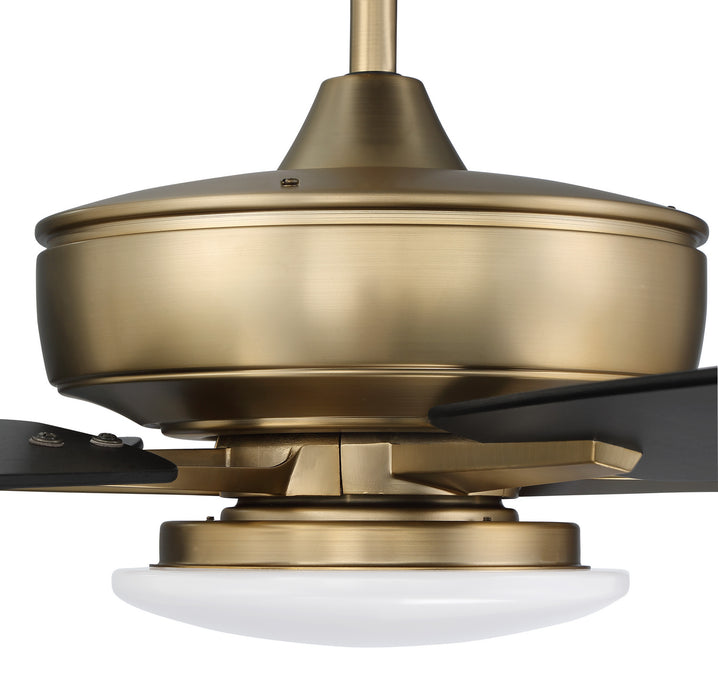 Craftmade S112SB5-60BWNFB 60"Ceiling Fan, Satin Brass
