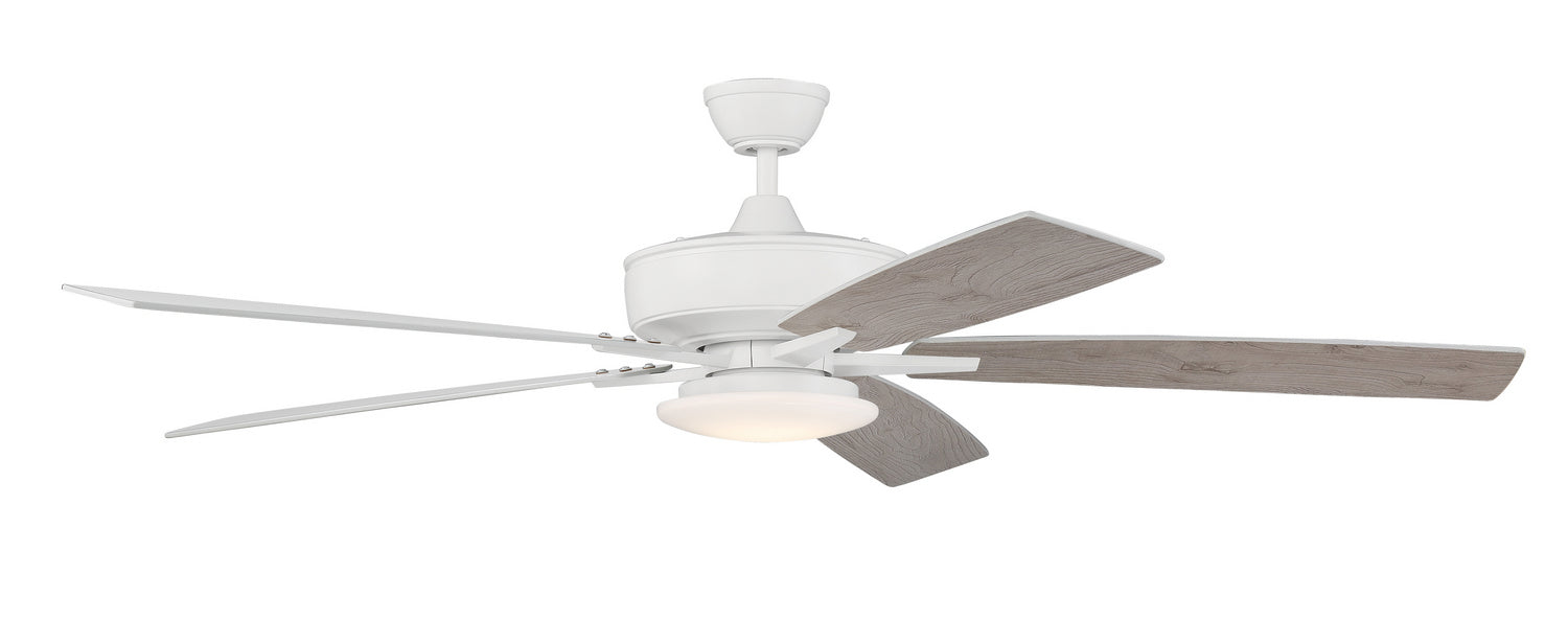 Craftmade S112W5-60WWOK 60"Ceiling Fan, White