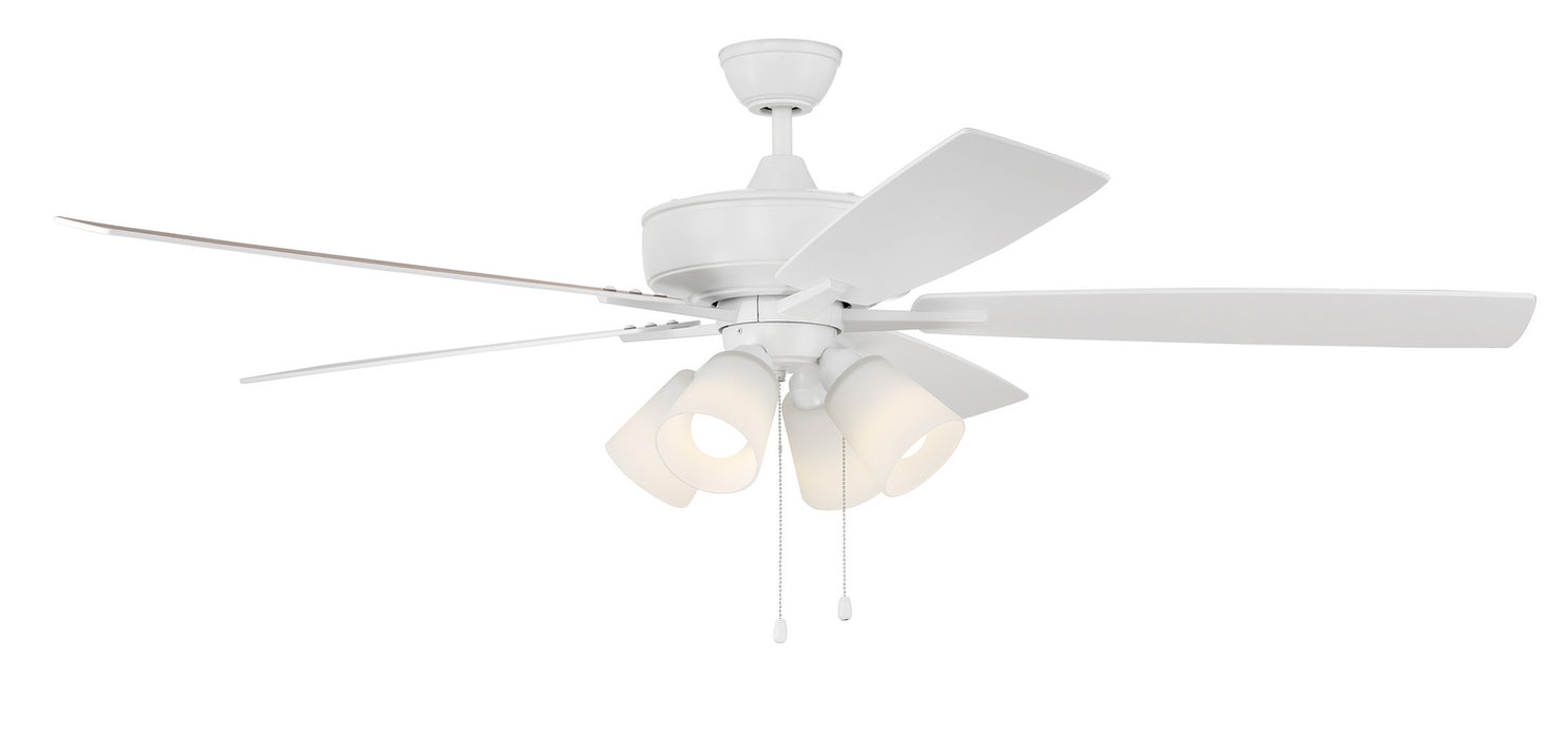 Craftmade S114W5-60WWOK 60"Ceiling Fan, White