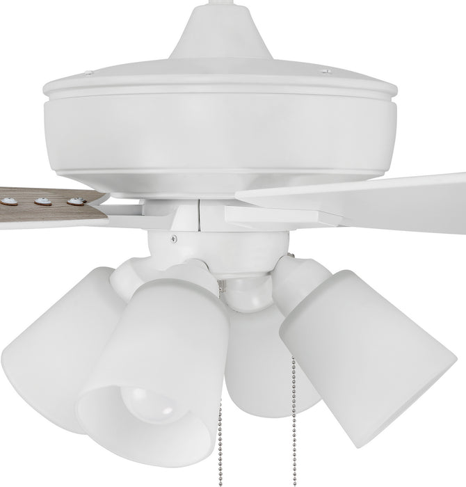 Craftmade S114W5-60WWOK 60"Ceiling Fan, White
