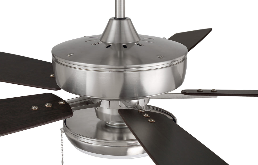 Craftmade S119BNK5-60DWGWN 60"Ceiling Fan, Brushed Polished Nickel