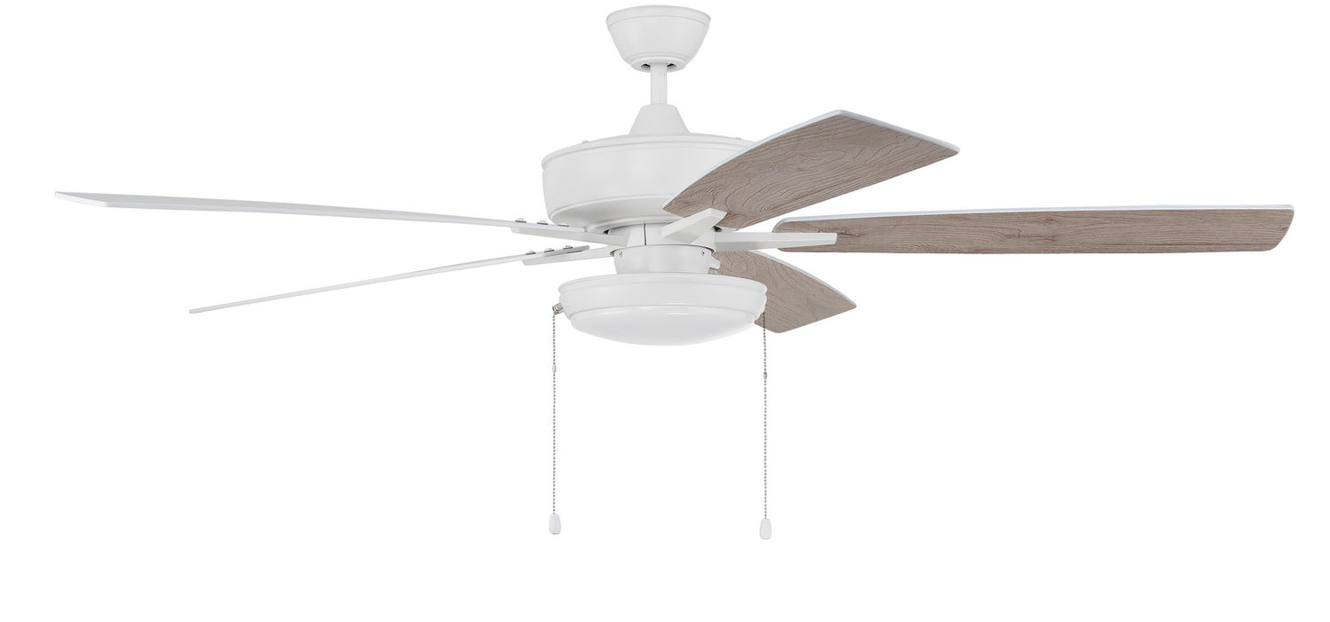 Craftmade S119W5-60WWOK 60"Ceiling Fan, White