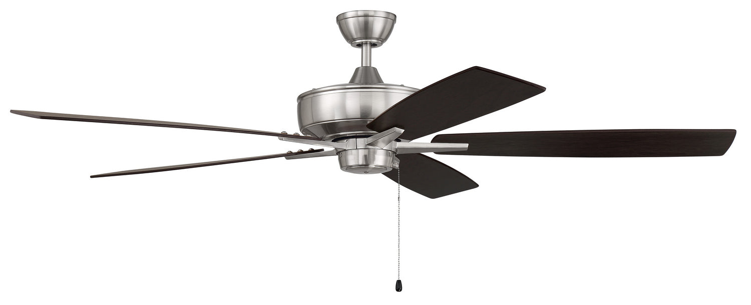 Craftmade S60BNK5-60DWGWN 60"Ceiling Fan, Brushed Polished Nickel